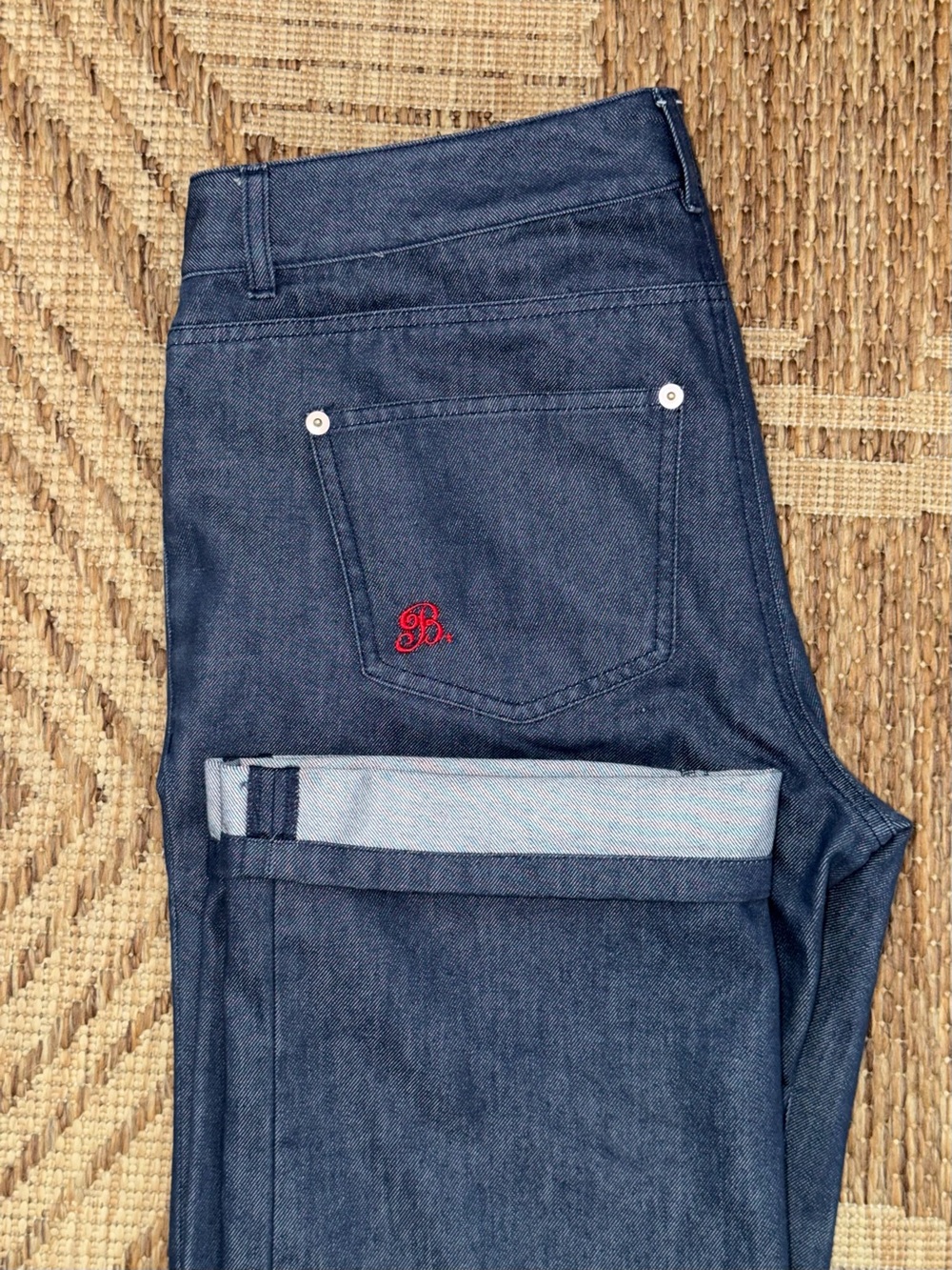 Balenciaga Paris Dark Blue Bootcut Denim Jeans Size 48